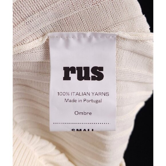 Rus Ombre Lounge Pants Size S Womens Off-White Knit $270 - Picture 13 of 16